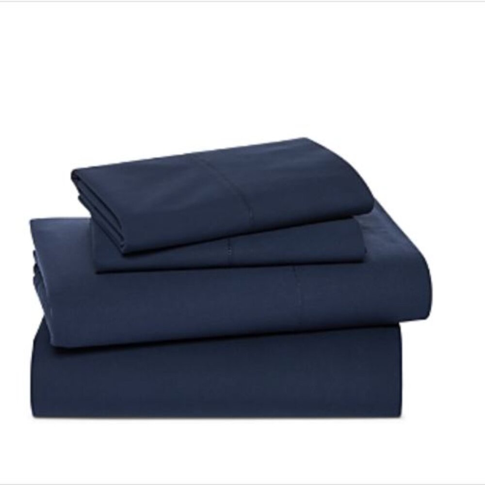 Sky Percale Full Sheet Set